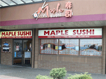 Restaurants in White Rock BC - Maple Sushi