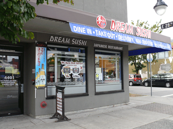 BCRestaurants.ca : Dream Sushi