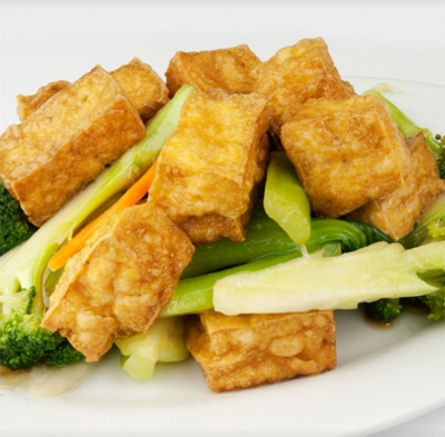 Crispy Hot and Spicy Tofu
