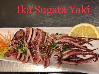 Ika Sugata Yaki (BBQ Squid)