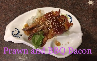 Prawn and BBQ Bacon
