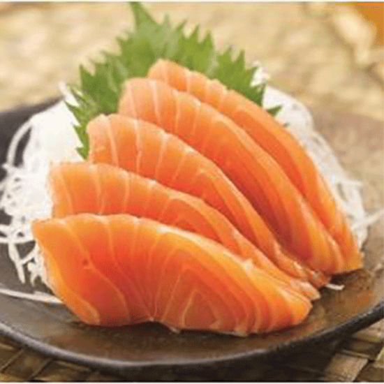 Salmon sashimi（5pcs)