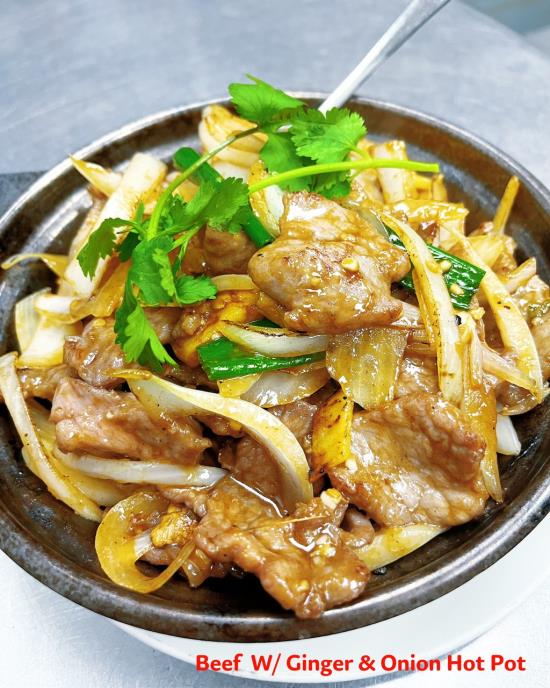 Beef with Ginger & Onion