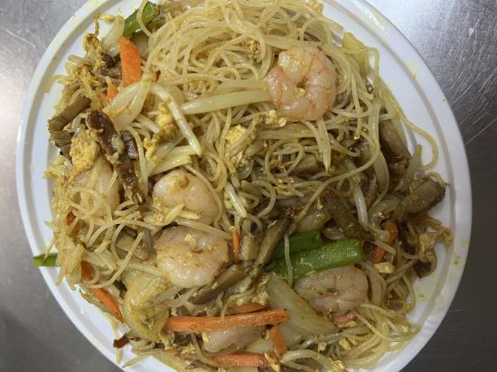 Singapore Style Fried Vermicelli
