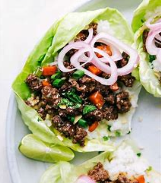 Beef Lettuce Wrap
