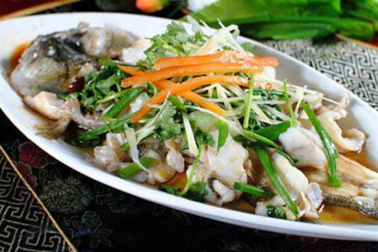 Fish Fillet with Green Onion