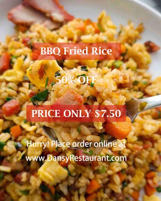 BBQ Fried Rice - Half Price 50% OFF