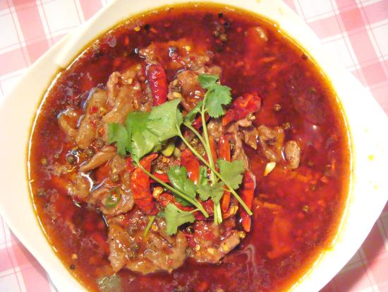 Boiled Beef Sichuan Style (Hot)