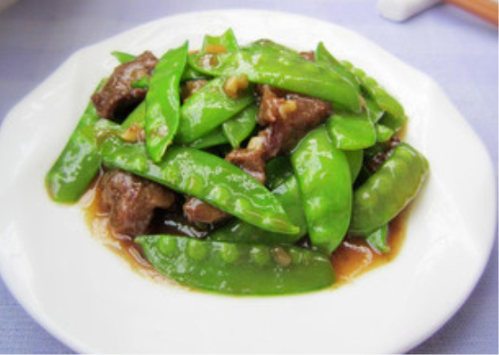 Beef & Snow Peas