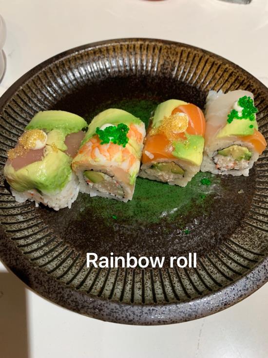 Rainbow roll