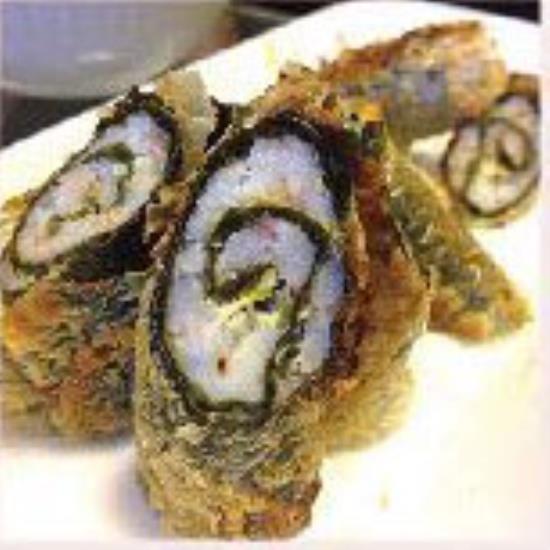 14. Shrimp with Seaweed Roll