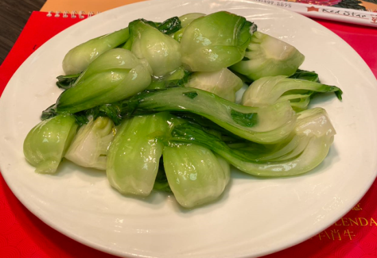 Stir Fried Shanghai Bok Choy (or Gailan) w/Garlic