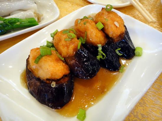 Pan Seared Eggplant with Shrimp Paste(SP)