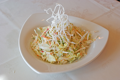 Crabstick and Shrimp Roe Salad