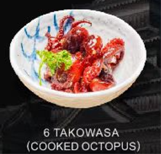 TAKOWASA (COOKED OCTOPUS)