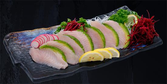 Avocado Toro (Tuna Belly) Sashimi w/ Yuzu Sauce (7pc)